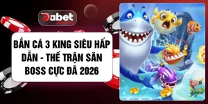 Bắn Cá 3 King Siêu Hấp Dẫn - Thế Trận Săn Boss Cực Đã 2026