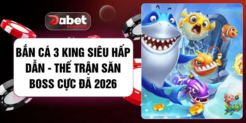 Bắn Cá 3 King Siêu Hấp Dẫn - Thế Trận Săn Boss Cực Đã 2026