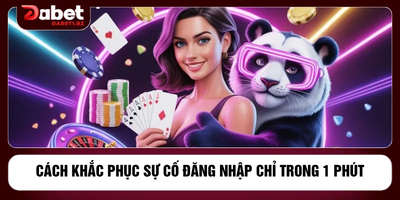 Cách khắc phục sự cố đăng nhập chỉ trong 1 phút
