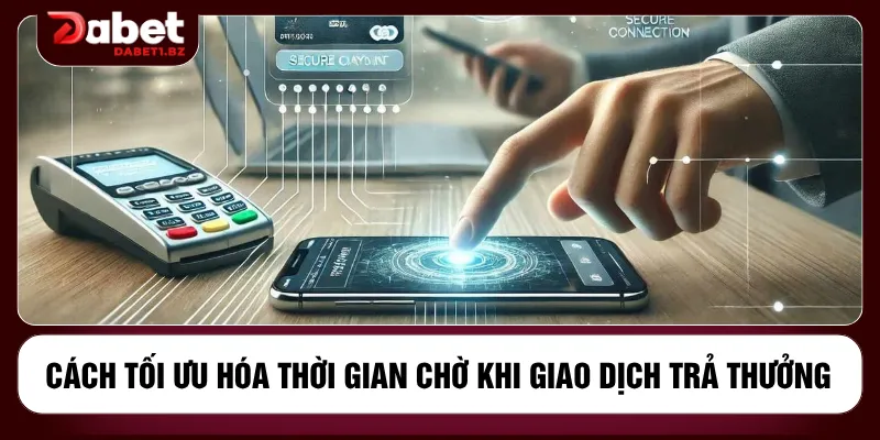 Cách tối ưu hóa thời gian chờ khi giao dịch trả thưởng