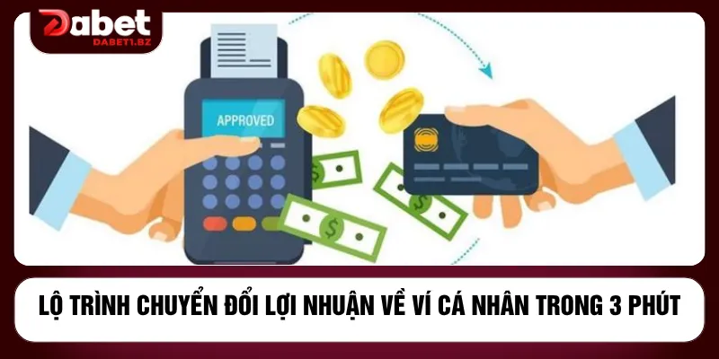 Lộ trình chuyển đổi lợi nhuận về ví cá nhân trong 3 phút